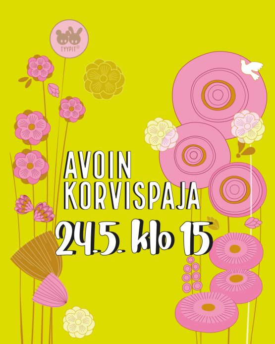 Avoin korvispaja 24.5.2025 klo 15