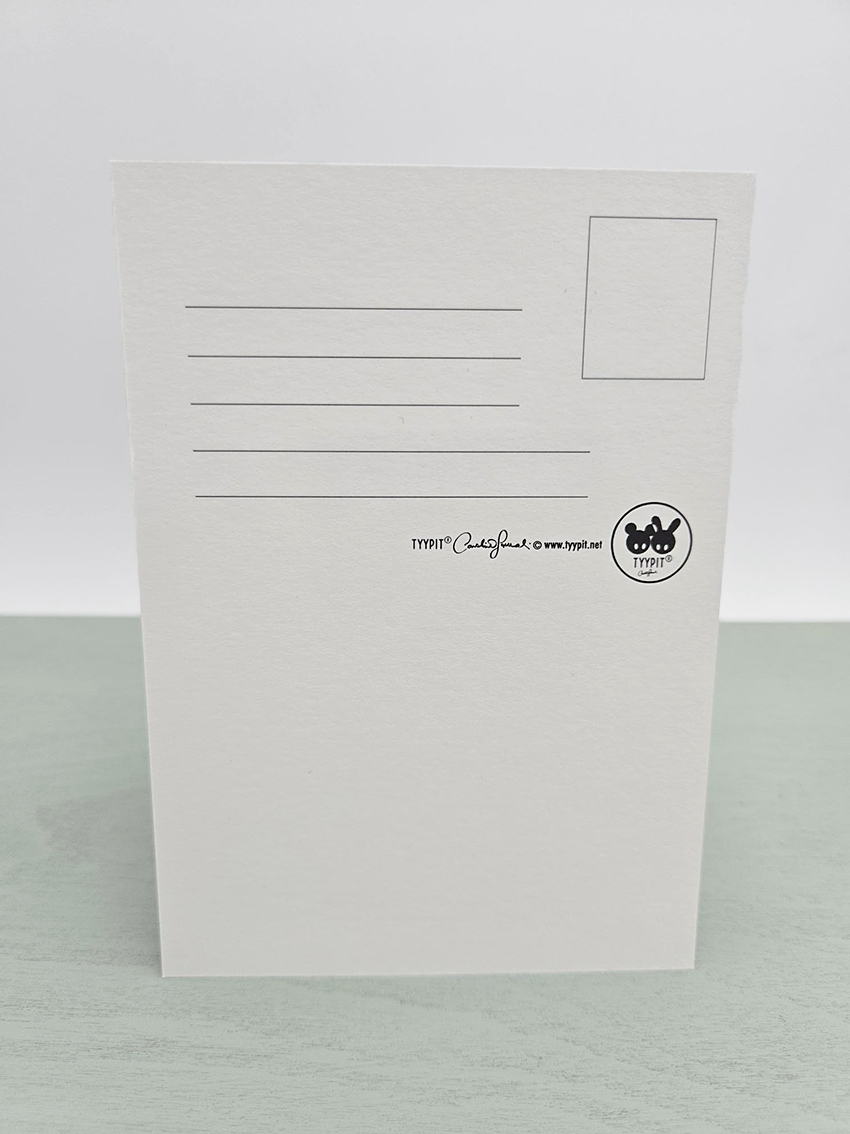 Joulukortti A6 | jouluinen metsä - Image 4