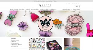 Weecos.com 2022 Tyypit-tuotesivu