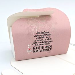 Pieni lahjarasia suklaaherkulla